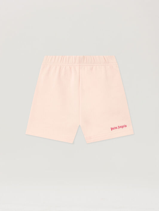 PALM ANGELS Classic Logo Sweat Short ROSA/PINK PG6X002S26FLE001