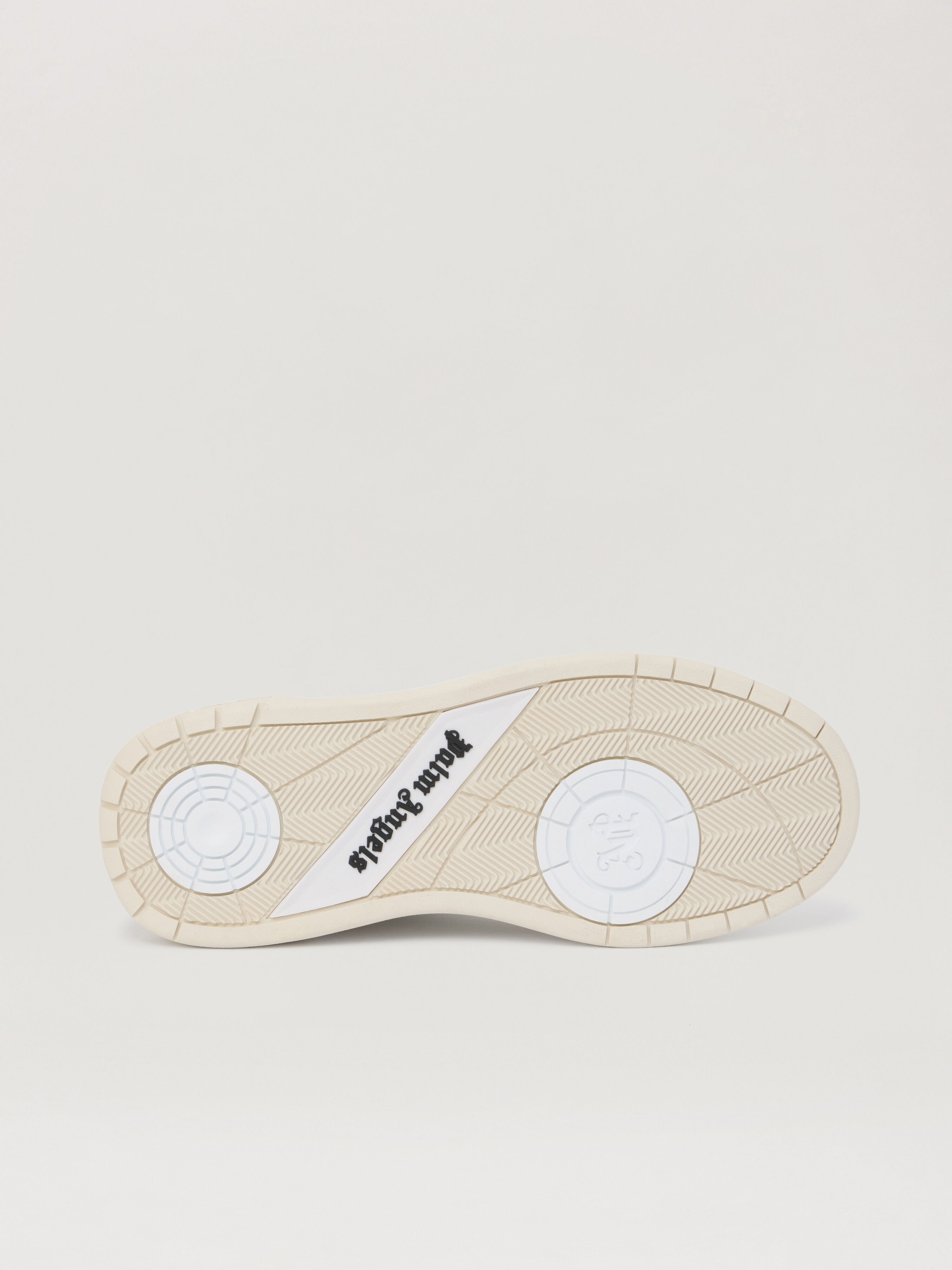 PALM ANGELS Palm Basketball Lea Sneakers WHITE OFF WHITE PMIA10WS26LEA001