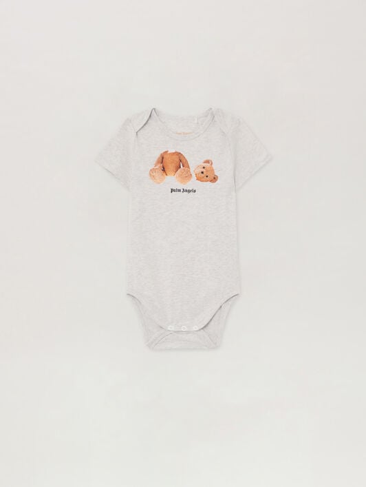 PALM ANGELS Bear Tripack Body SABBIA - OFF WHITE - GRIGIO MELANGE PB2X017S26JER001
