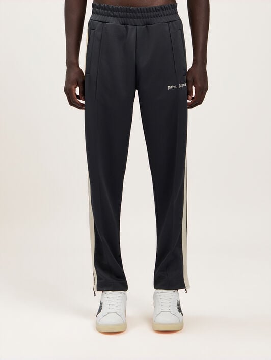 Classic Logo Track Pants PALM ANGELS Classic Logo Track Pants DARK GREY OFF WHITE PMCJ020S26FAB001