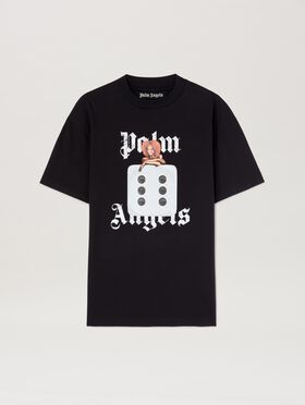 PALM ANGELS Pin up T-shirt WHITE PMAA001C99JER027