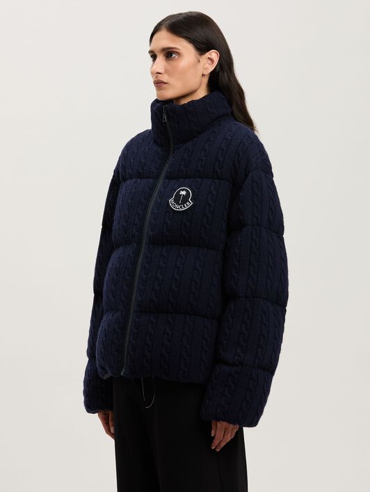 PALM ANGELS  Austru down jacket Moncler x Palm Angels NAVY BLUE - NO COLOR PMEJ007T25KNI001