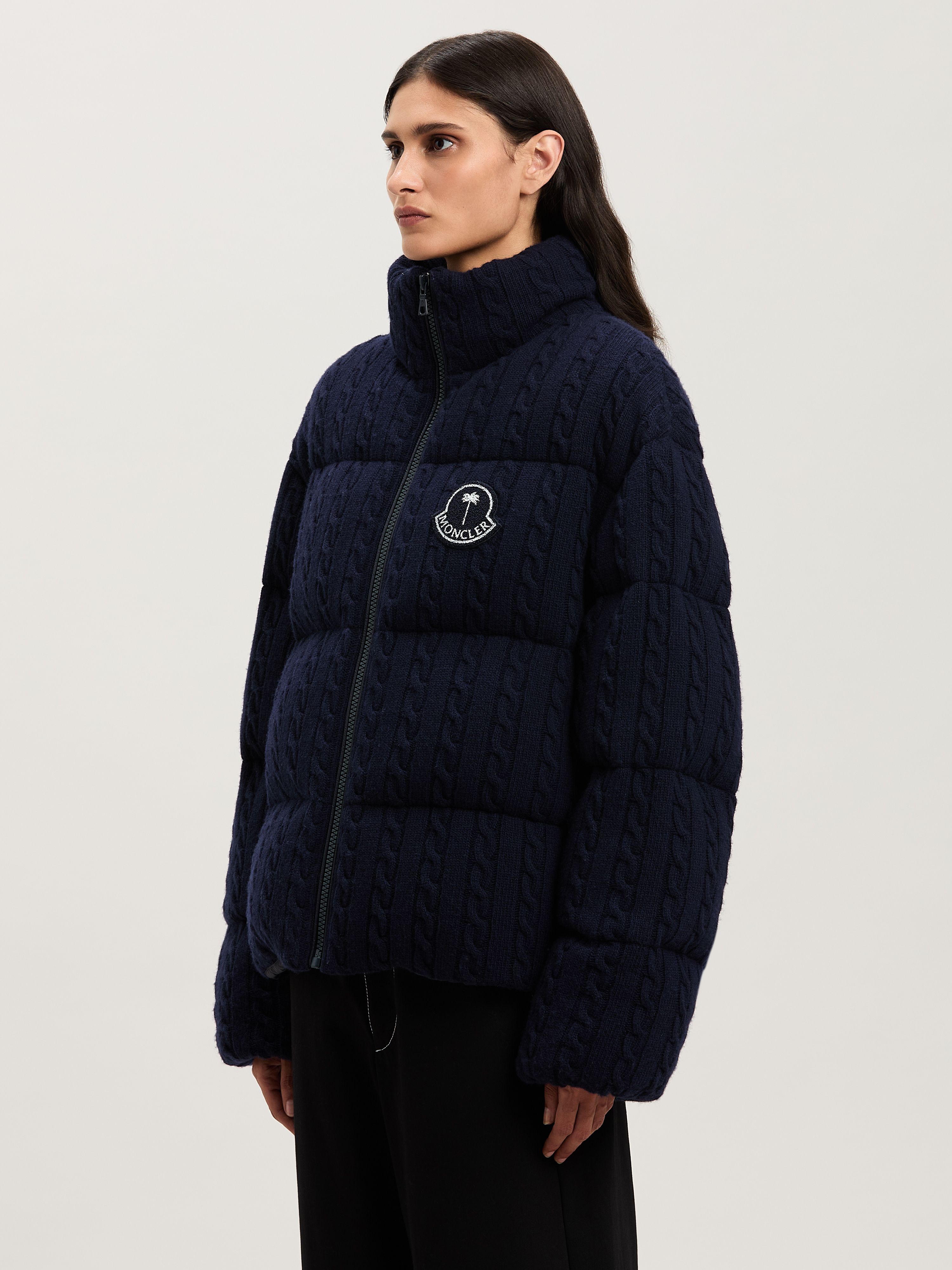 PALM ANGELS  Austru down jacket Moncler x Palm Angels NAVY BLUE - NO COLOR PMEJ007T25KNI001