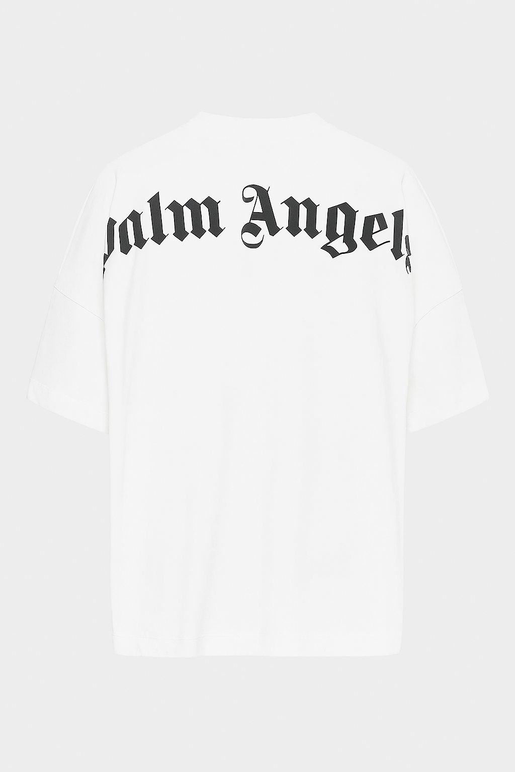 PALM ANGELS Classic Logo Over Tee WHITE BLACK PMAA002C99JER001
