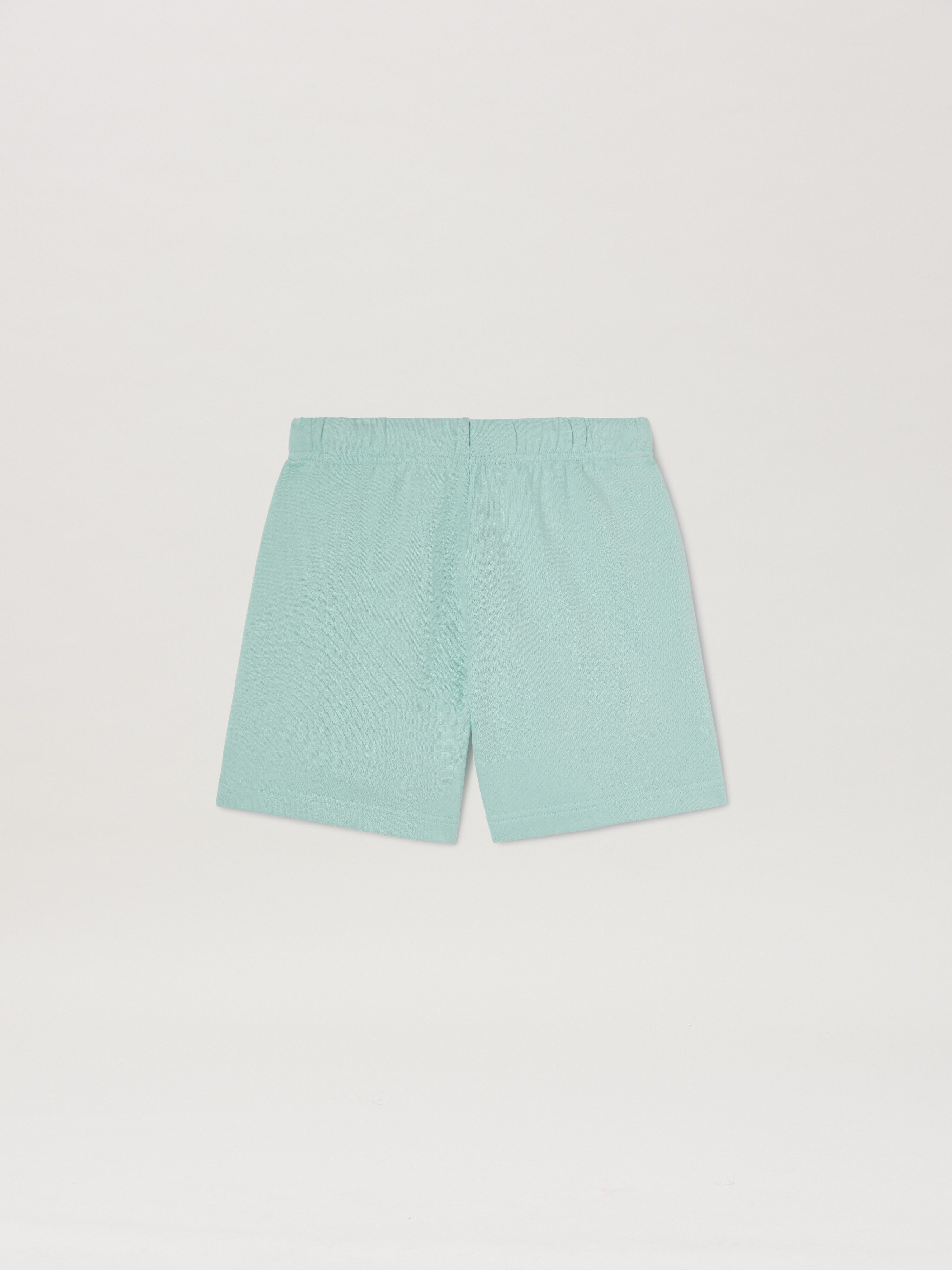 PALM ANGELS  The Palm Sweatshorts MINT CHERRY PGCI005S25FLE001