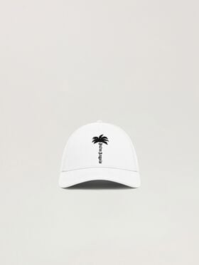 Palm Tree Cap PALM ANGELS Palm Tree Cap OFF WHITE - BLACK PAWLB01W26FB10