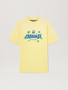 PALM ANGELS Paradise T-shirt WHITE PMAA001C99JER027
