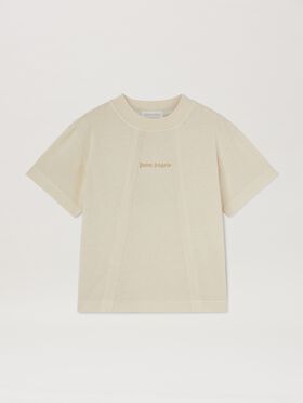 PALM ANGELS  Faded T-shirt LIGHT PINK OFFWHITE PG2X012S25JER001
