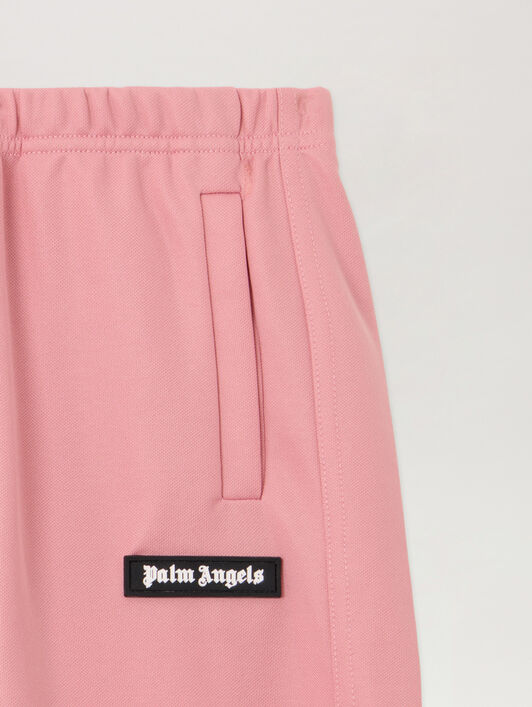 Pa Cut Track Wide Pant PALM ANGELS Pa Cut Track Wide Pant ANTIQUE ROSE OFF WHITE PGCJ013F25FAB001