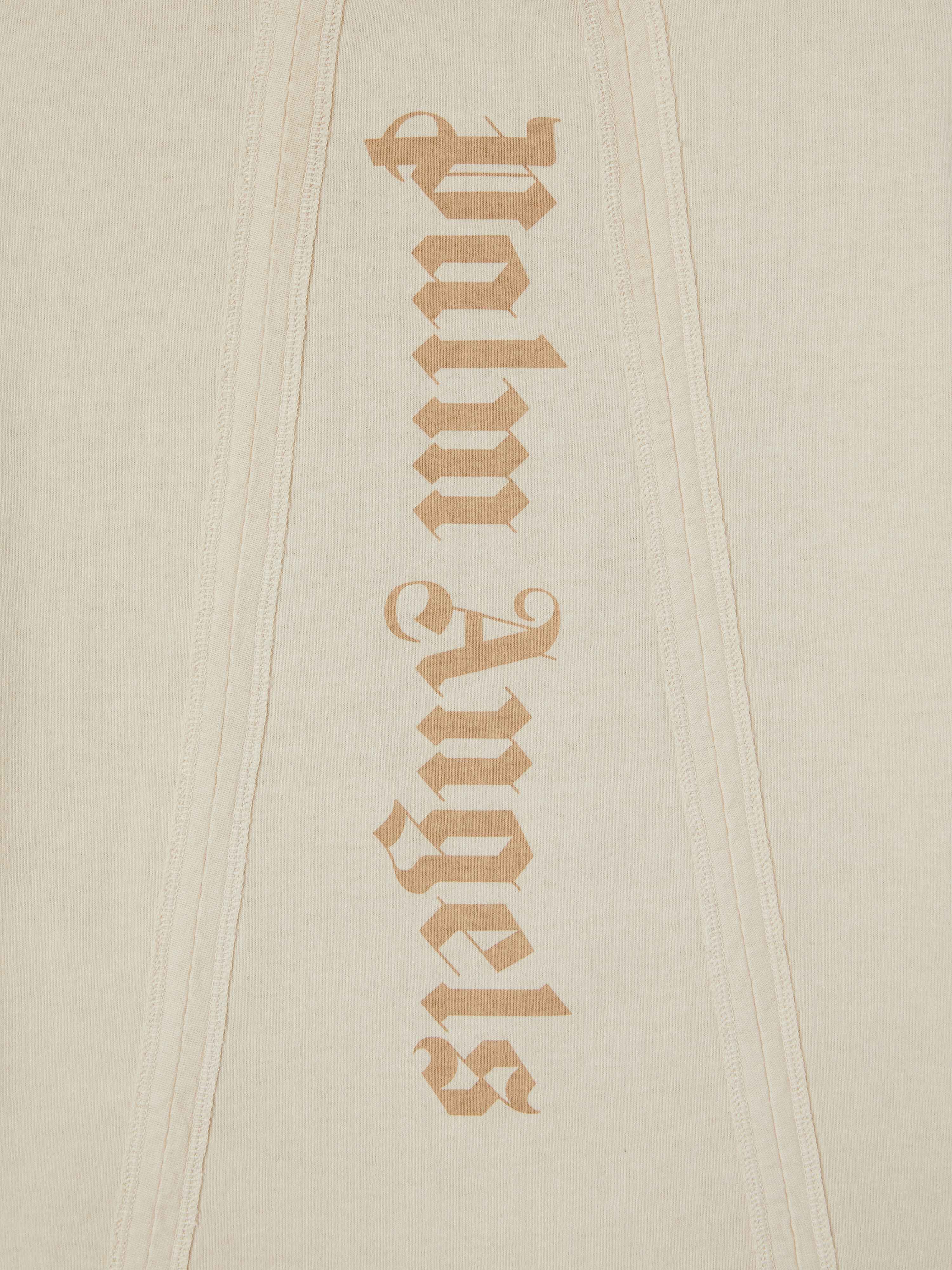 PALM ANGELS  Faded T-shirt SAND SAND PBAA014S25JER001