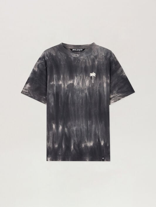 Palm Angels x Hï Ibiza Tie-dye T-shirt PALM ANGELS Palm Angels x Hï Ibiza Tie-dye T-shirt MEDIUM GREY - OFF WHITE PAMAA001JR007