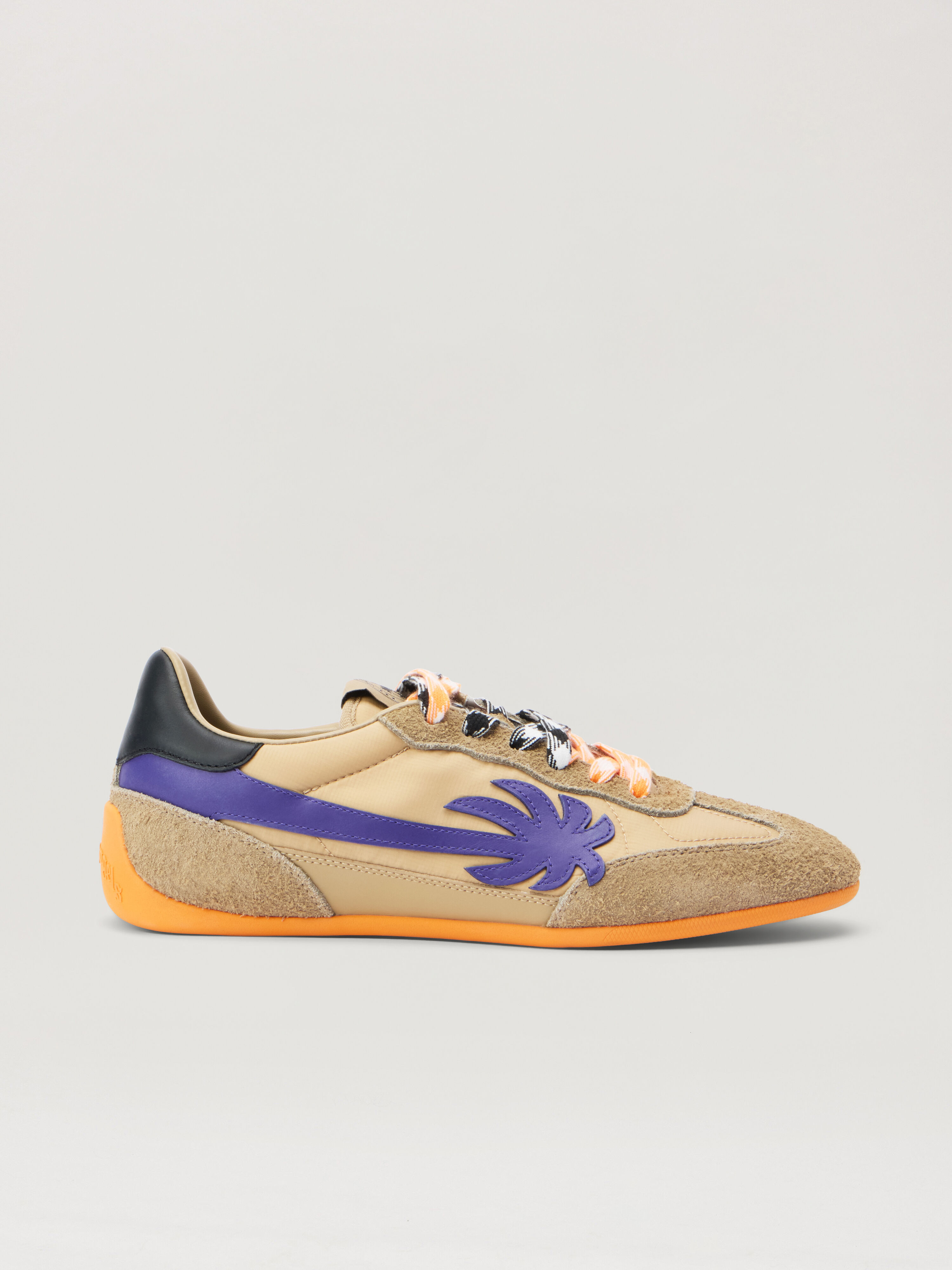 PALM ANGELS Pa 5 Sneakers BEIGE - VIOLET PMIA105F25LEA001