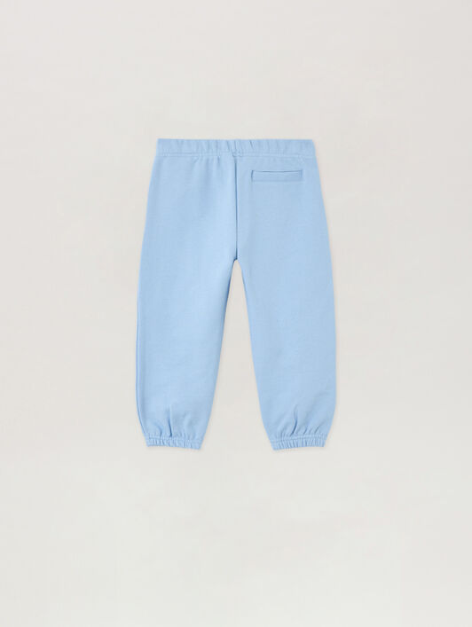 PALM ANGELS Overlogo Sweatpant CELESTE/LIGHT BLUE PBXD001S26FLE001