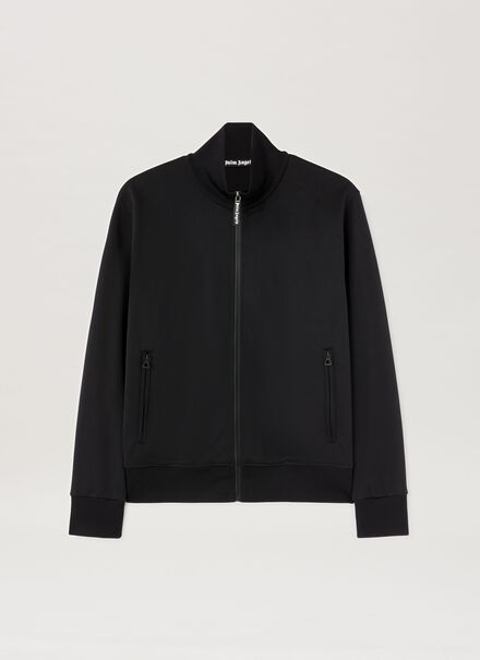 BACK CURVED LOGO TRACK JACKET BLACK - OF
