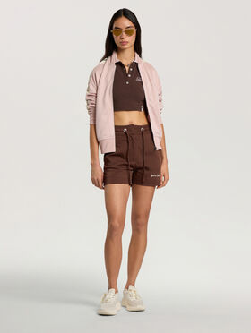 PALM ANGELS Classic Logo Track Jacket PINK - OFF WHITE PAWBD02F26FB01