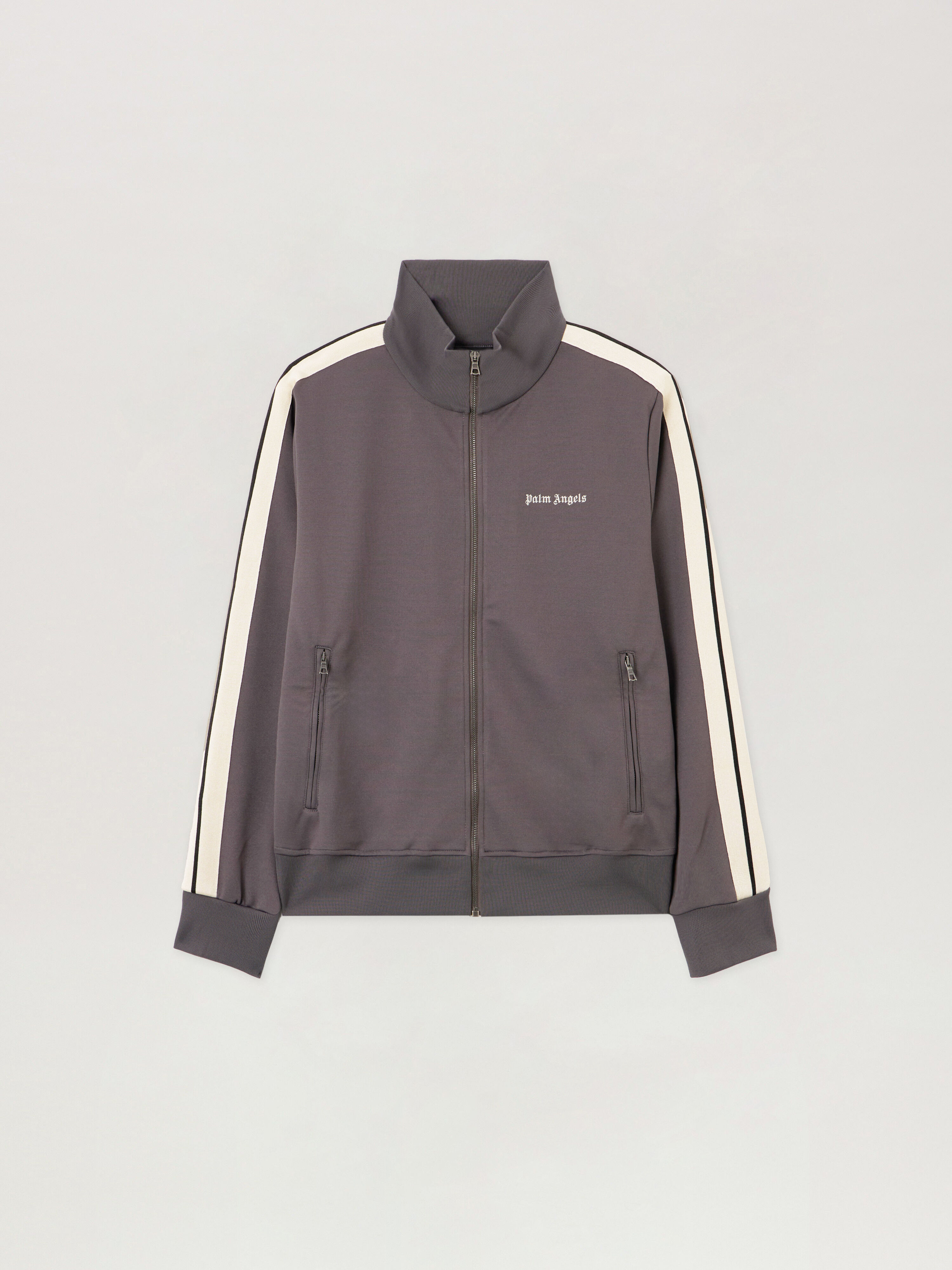 Classic Logo Track Jacket in DARK GREY - OFF WHITE for Men