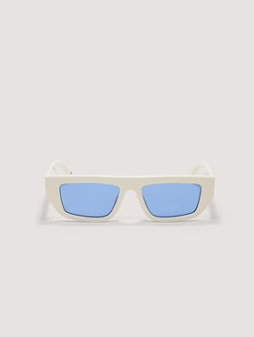 PALM ANGELS Hercules Sunglasses SHINY WHITE PA1033010753