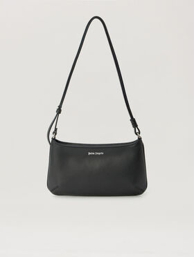 PALM ANGELS Classic Logo Giorgina Bag BLACK - GOLD PAWNN01F26LT01