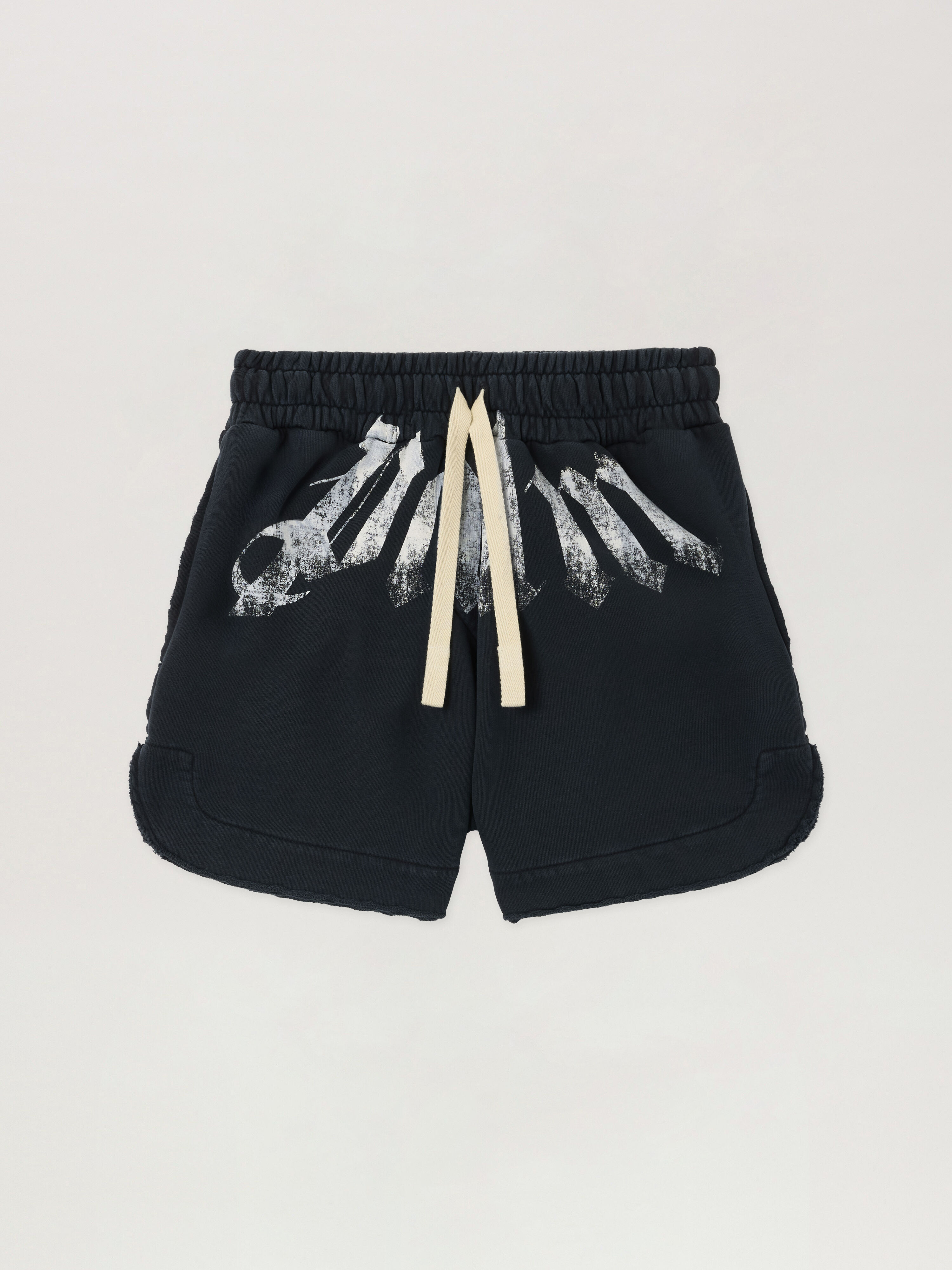 Big Waist Logo Sweatshorts in BLACK OFF WHITE for Women | Palm Angels®