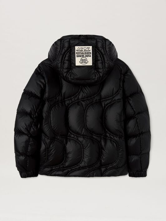PALM ANGELS  Cherith down jacket Moncler x Palm Angels BLACK - BLACK PMEJ005T25FAB001
