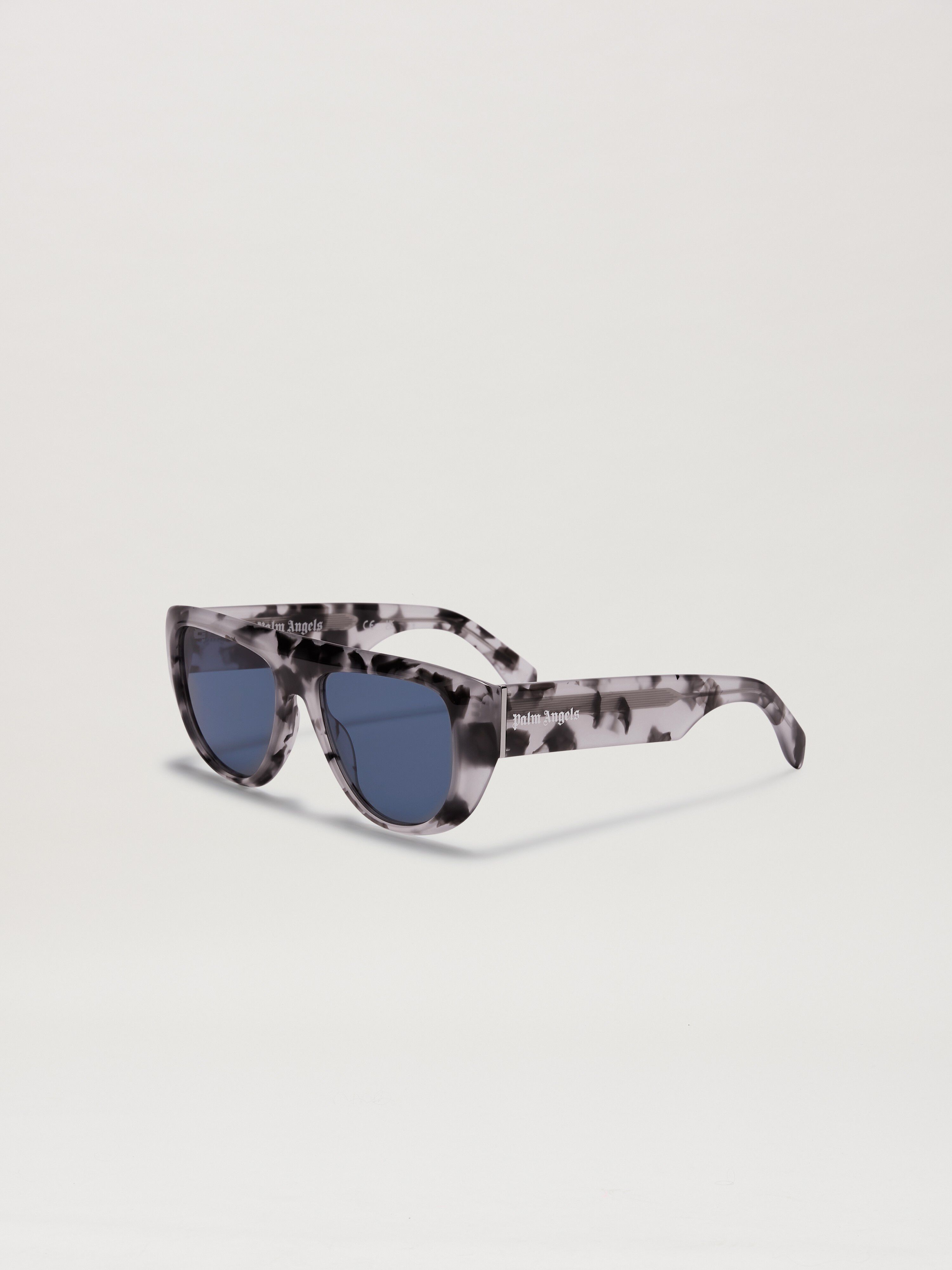 PALM ANGELS  Joshua sunglasses HAVANA BLACK - BLUE PERI105S25PLA001