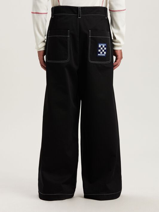 PALM ANGELS  Racing pants Moncler x Palm Angels BLACK - BLACK PMCA17CT25FAB001