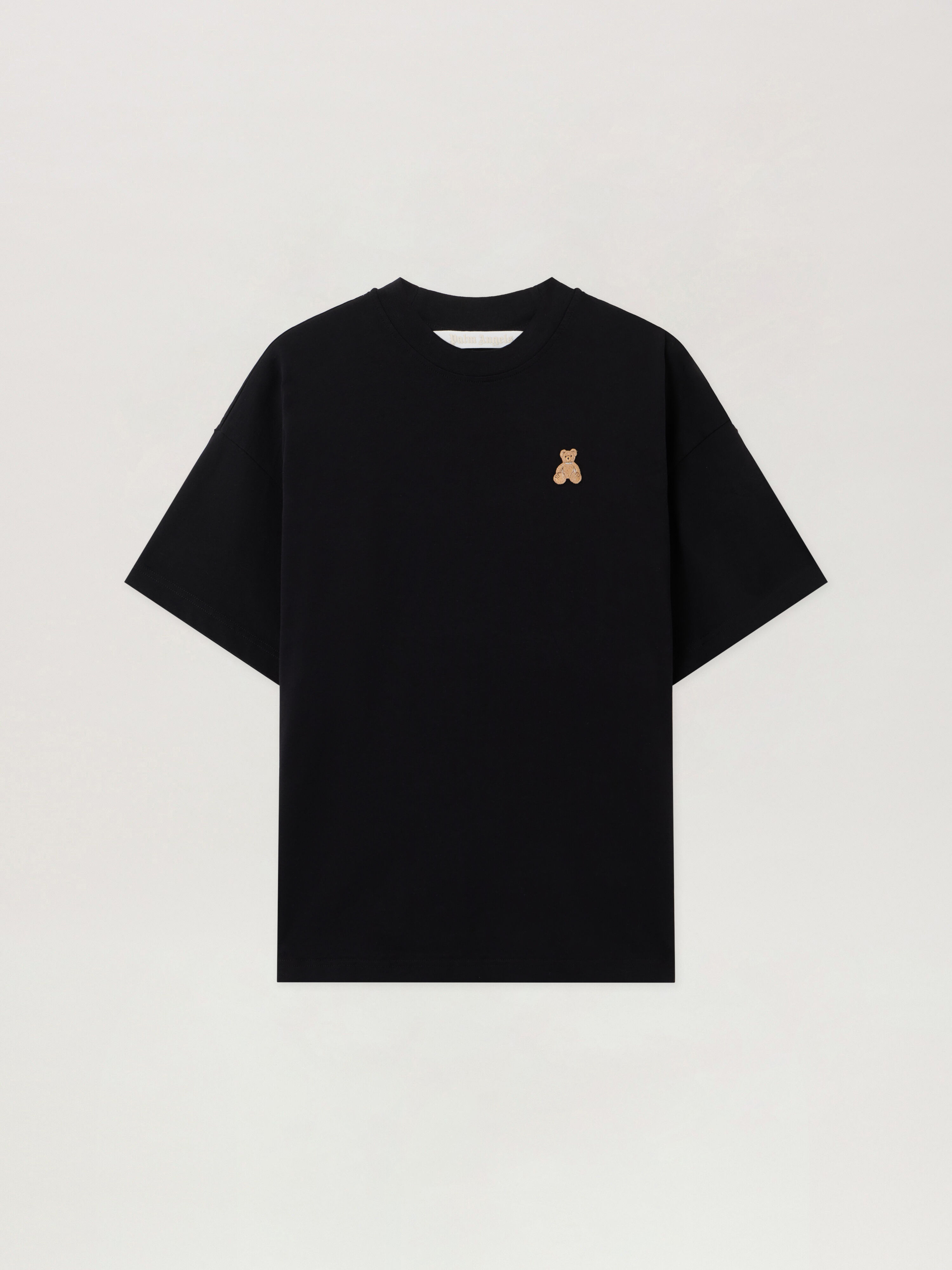 Bear In Mind Loose Tee PALM ANGELS Bear In Mind Loose Tee BLACK - BROWN PWAA07BF25JER006