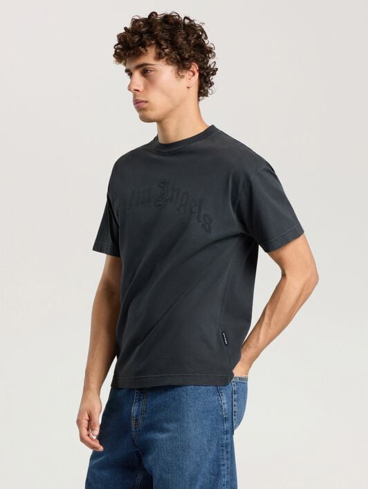 Patch Regular T-Shirt PALM ANGELS Patch Regular T-Shirt BLACK - BLACK PAMAA01F26JR06