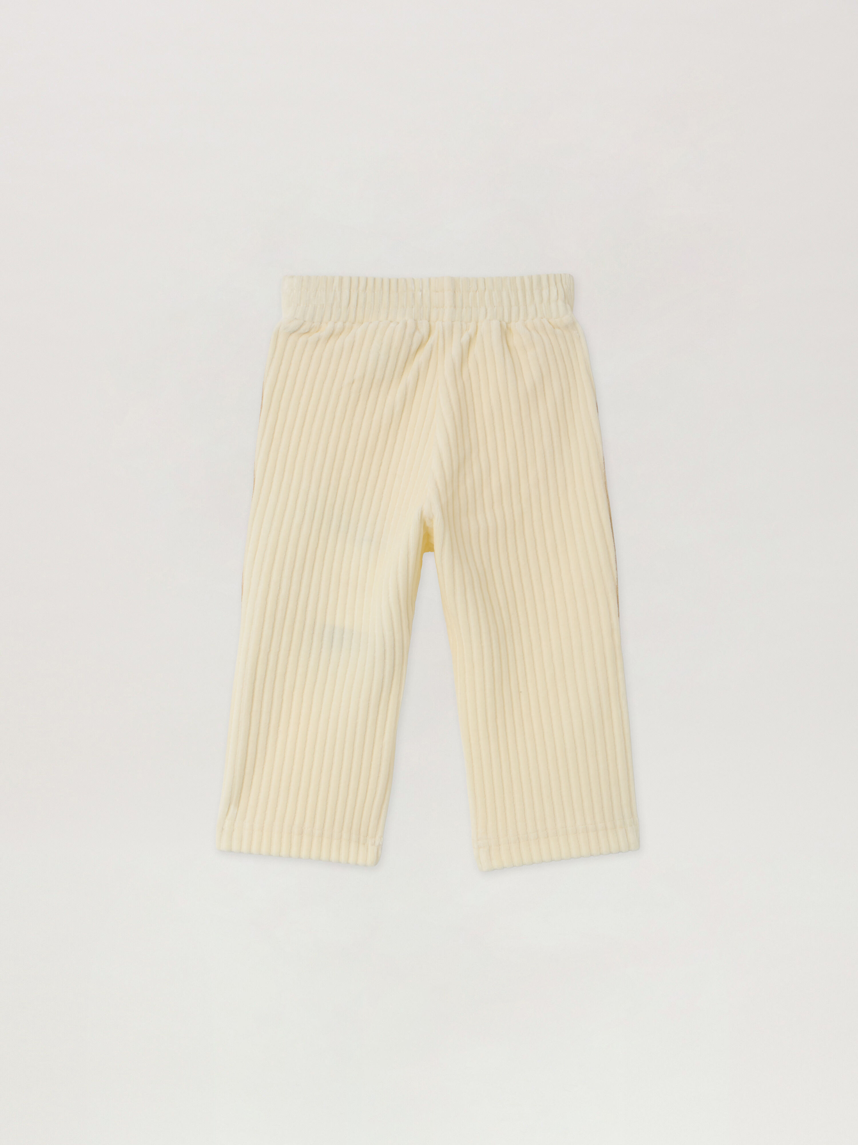 PALM ANGELS Pa Corduroy  Track Pants OFF WHITE - LIGHT BLUE PB4X001F25FLE001