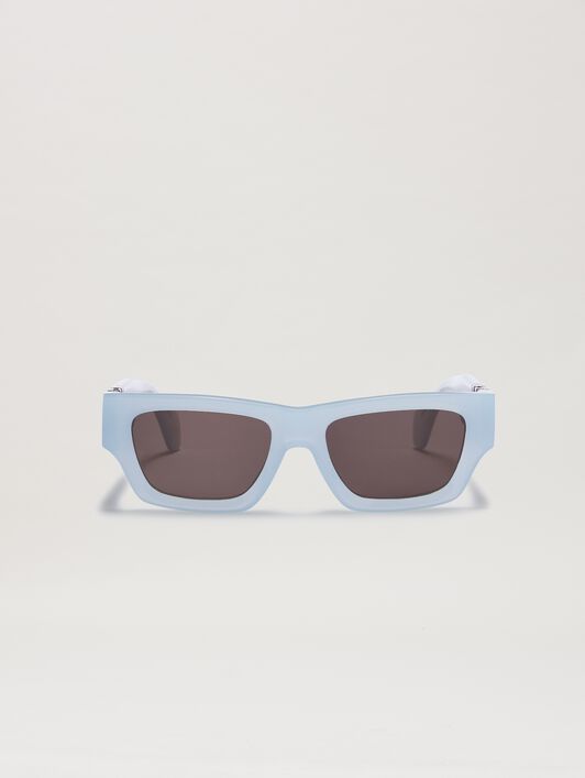 PALM ANGELS  Magnolia sunglasses LIGHT BLUE - DARK GREY PERI10JS25PLA001