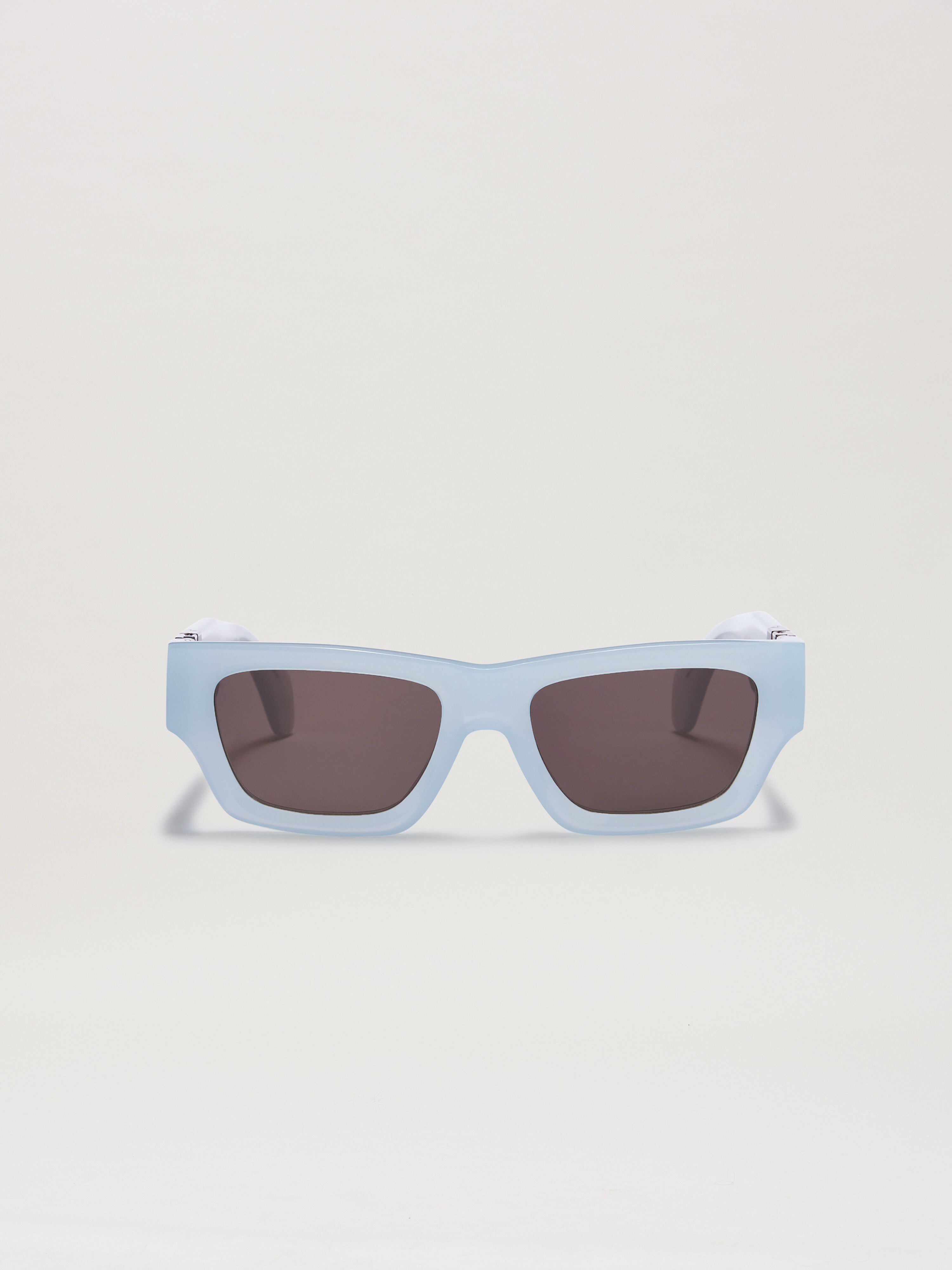 PALM ANGELS  Magnolia sunglasses LIGHT BLUE - DARK GREY PERI10JS25PLA001