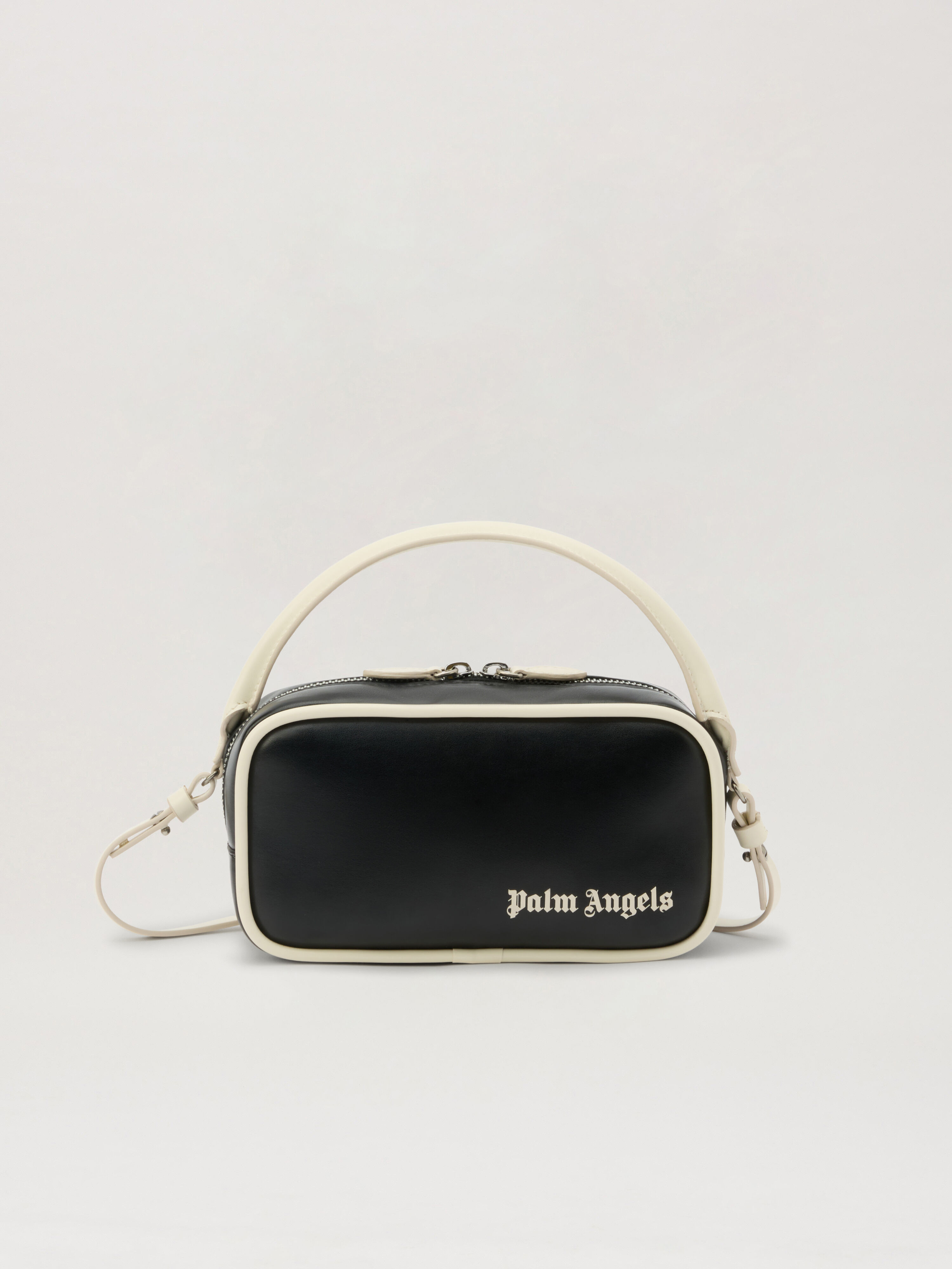 Palm Angels ボディバッグ Crossbody bags Palm Angels Logo Shoulder Bag Black/ White