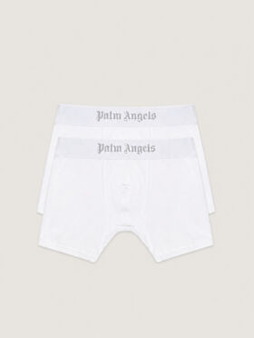 PALM ANGELS Boxers Bipack WHITE WHITE PMUH003C99FAB004