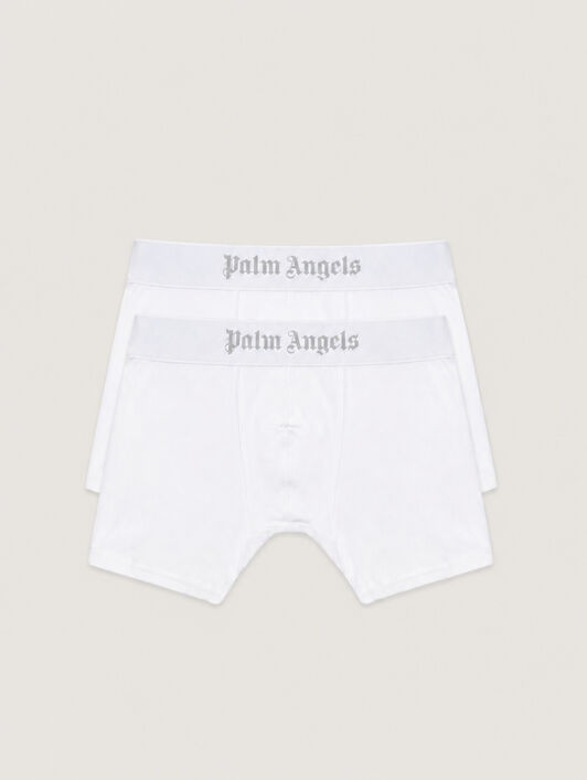PALM ANGELS Boxers Bipack WHITE WHITE PMUH003C99FAB004