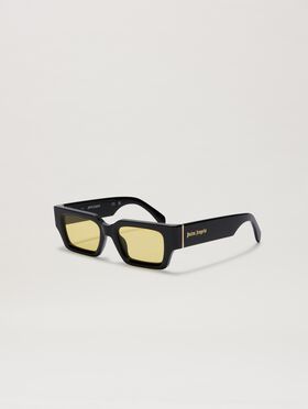 PALM ANGELS  Hyde sunglasses BLACK - DARK GREY PERI10IS25PLA001