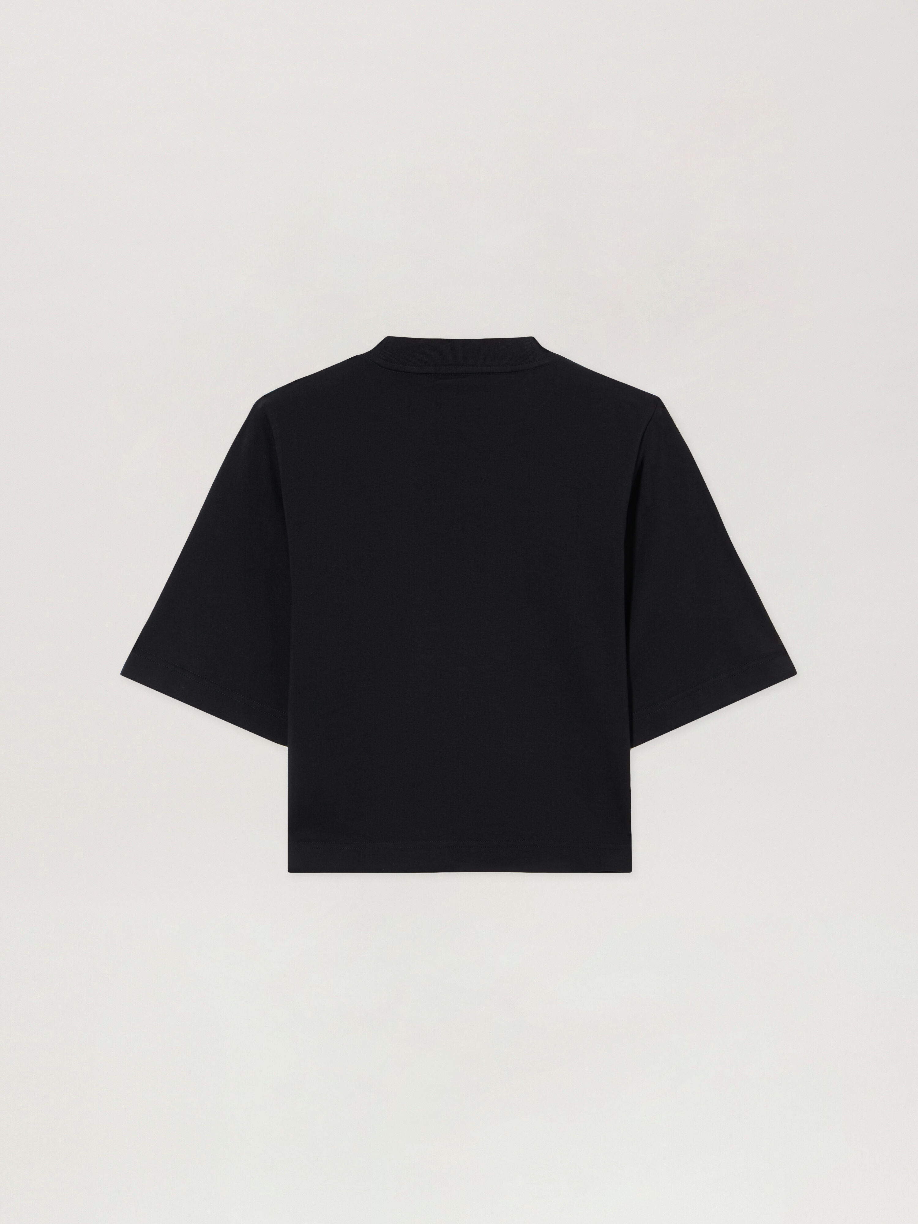 PALM ANGELS Bear Boxy T-Shirt BLACK BROWN PWAA079S26JER006