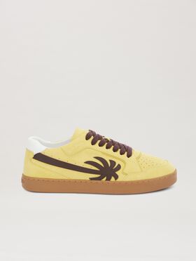 PALM ANGELS  New Palm 1 Sneaker BLACK - WHITE PMIA099S25LEA002