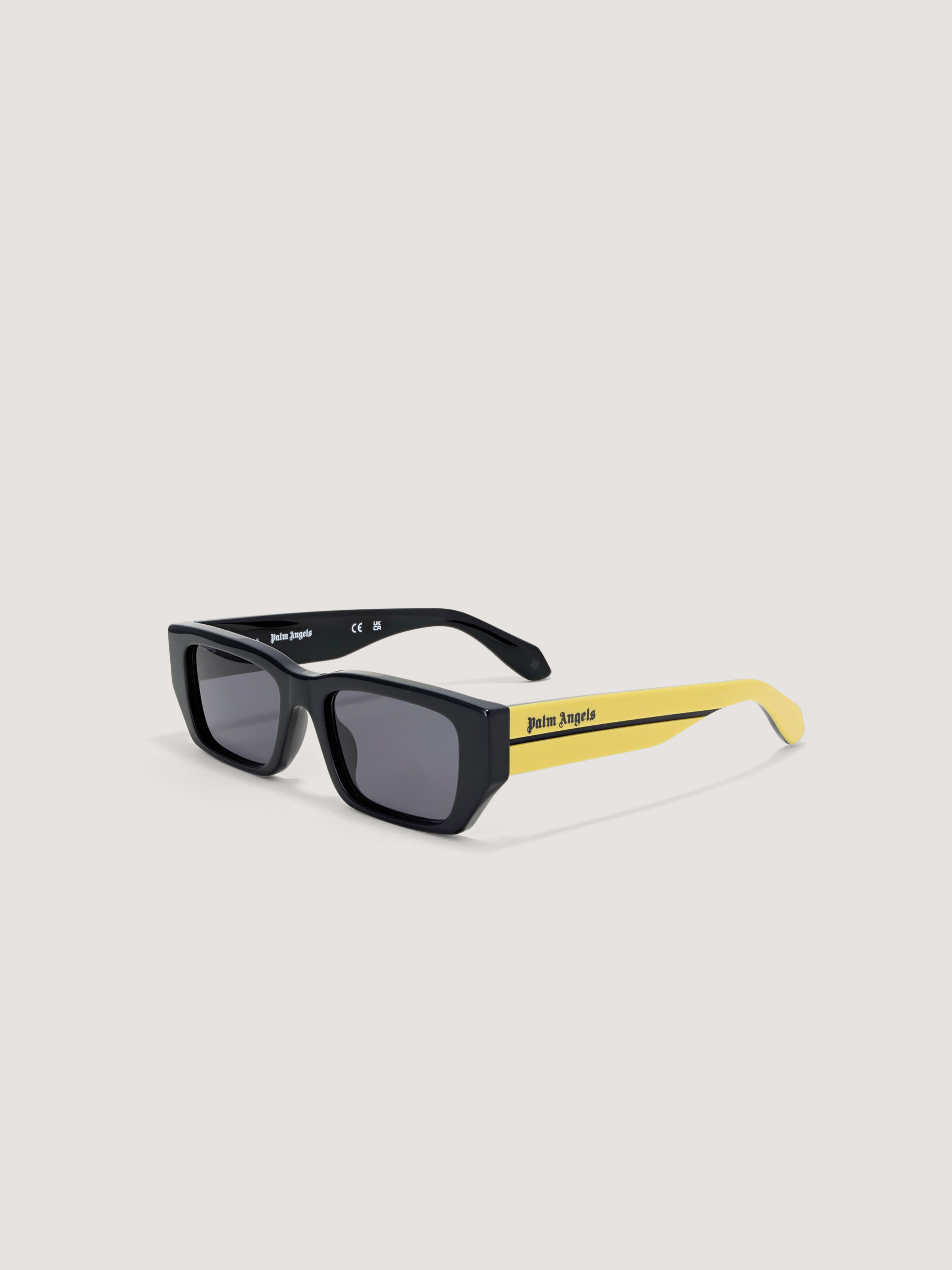 Moss Sunglasses PALM ANGELS Moss Sunglasses SHINY BLACK/YELLOW PA1030180753