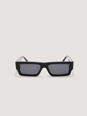 PALM ANGELS Belvedere Sunglasses SHINY BLACK PA1034100754