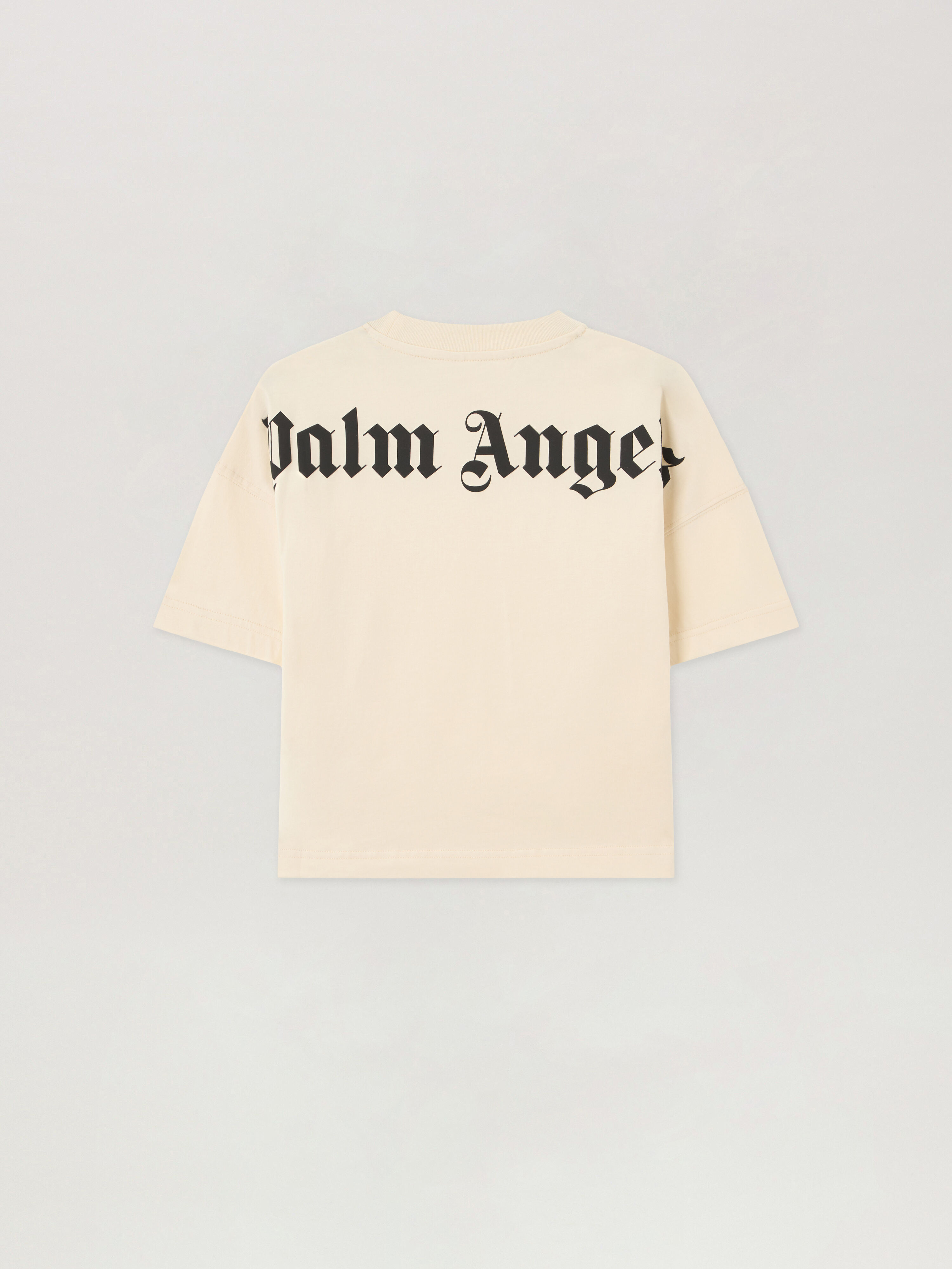 PALM ANGELS Overlogo Over T-Shirt OFF WHITE PBAA002S26JER001