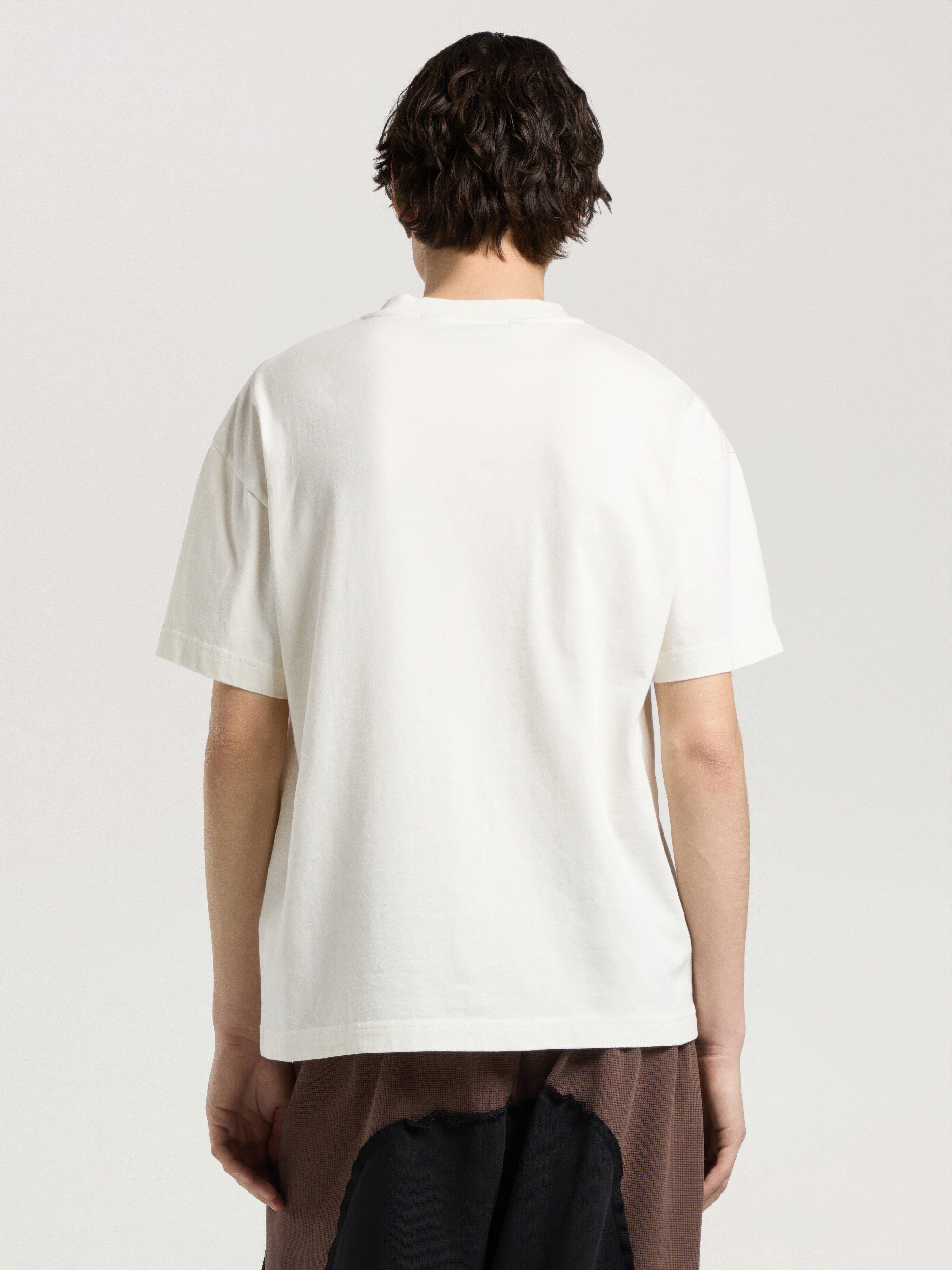 Palm Tree Statement Regular T-Shirt PALM ANGELS Palm Tree Statement Regular T-Shirt OFF WHITE - BLACK PAMAA01W26JR08