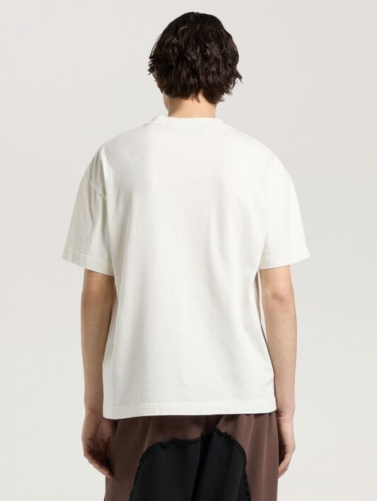 Palm Tree Statement Regular T-Shirt PALM ANGELS Palm Tree Statement Regular T-Shirt OFF WHITE - BLACK PAMAA01W26JR08