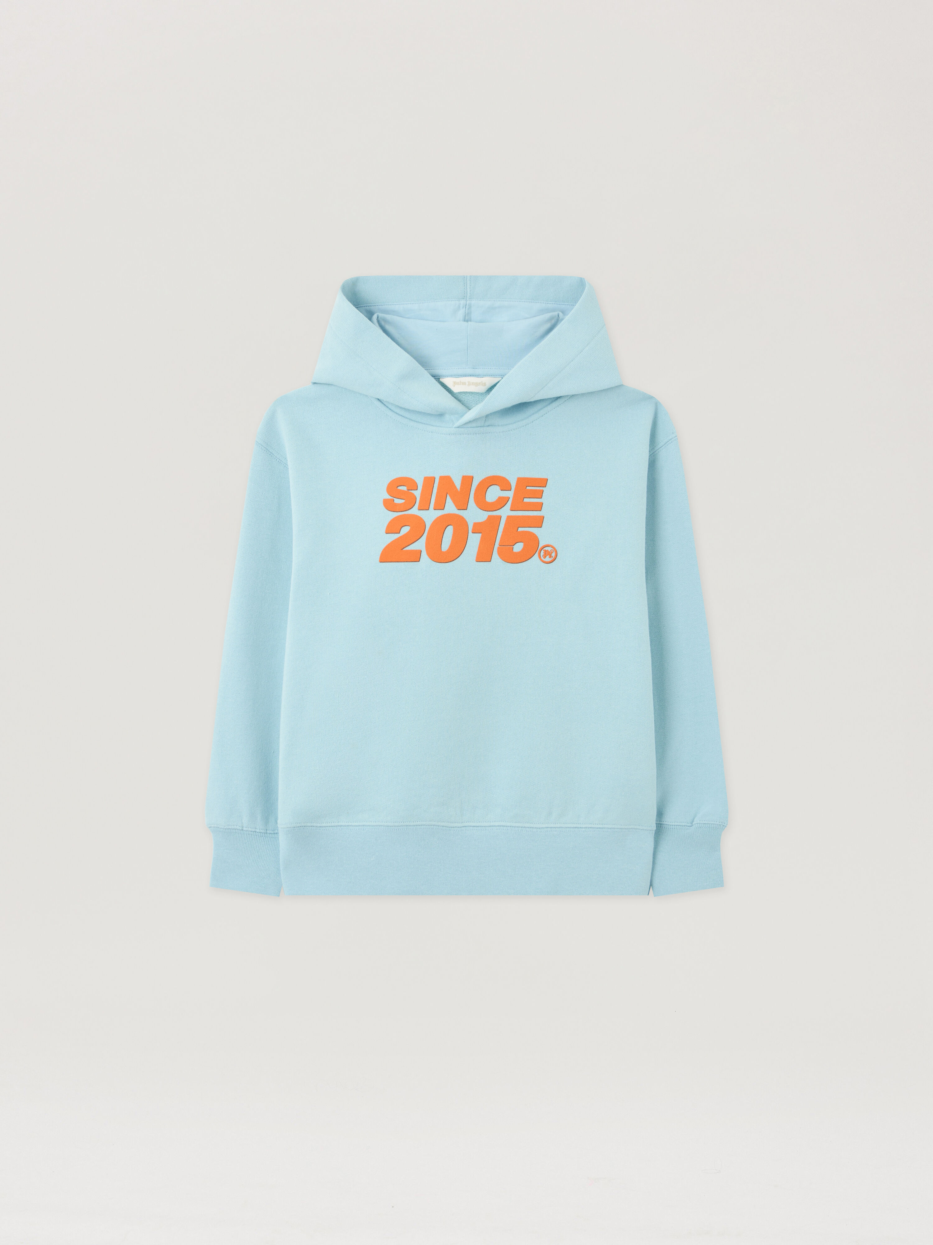 PALM ANGELS Since 2015 Hoodie BLU BIMBO/ BABY BLUE PBBB012S26FLE008