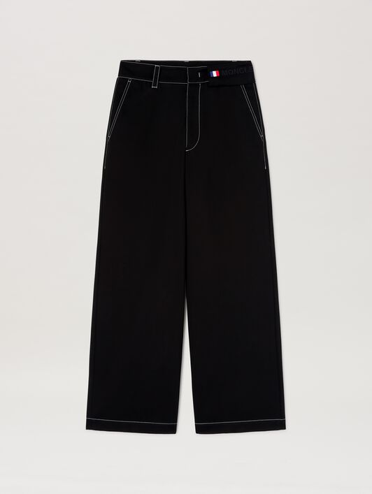 PALM ANGELS  Racing pants Moncler x Palm Angels BLACK - BLACK PMCA17CT25FAB001