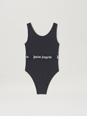 PALM ANGELS Tie dye crochet sweater BLACK PGFC002C99JER001