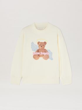PALM ANGELS  Bear Angel sweatshirt BURRO - MARRONE PGBA013C99FLE005