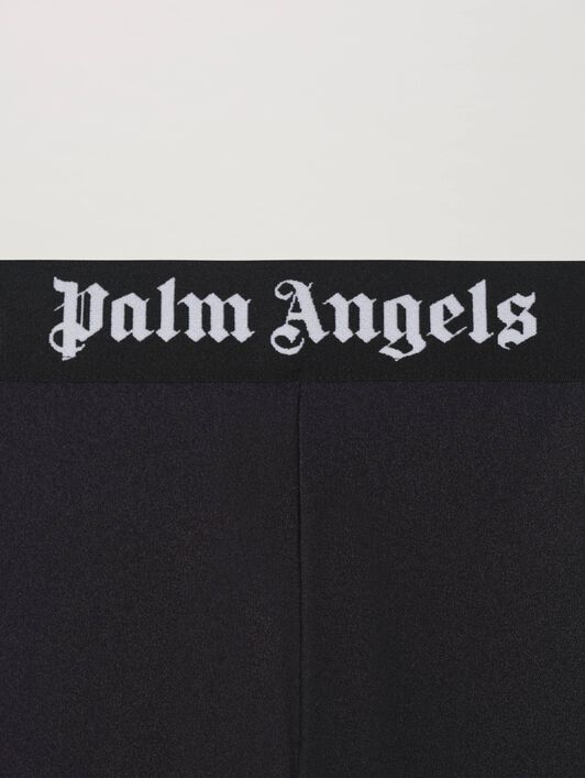PALM ANGELS  Logoband leggins BLACK BLACK PGVG001C99JER001