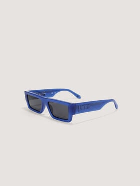 PALM ANGELS Belvedere Sunglasses SHINY BLUE PA1034450754