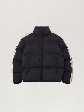 PALM ANGELS Classic Logo Track Down Jacket BLACK TOFU PMED057S26FAB002