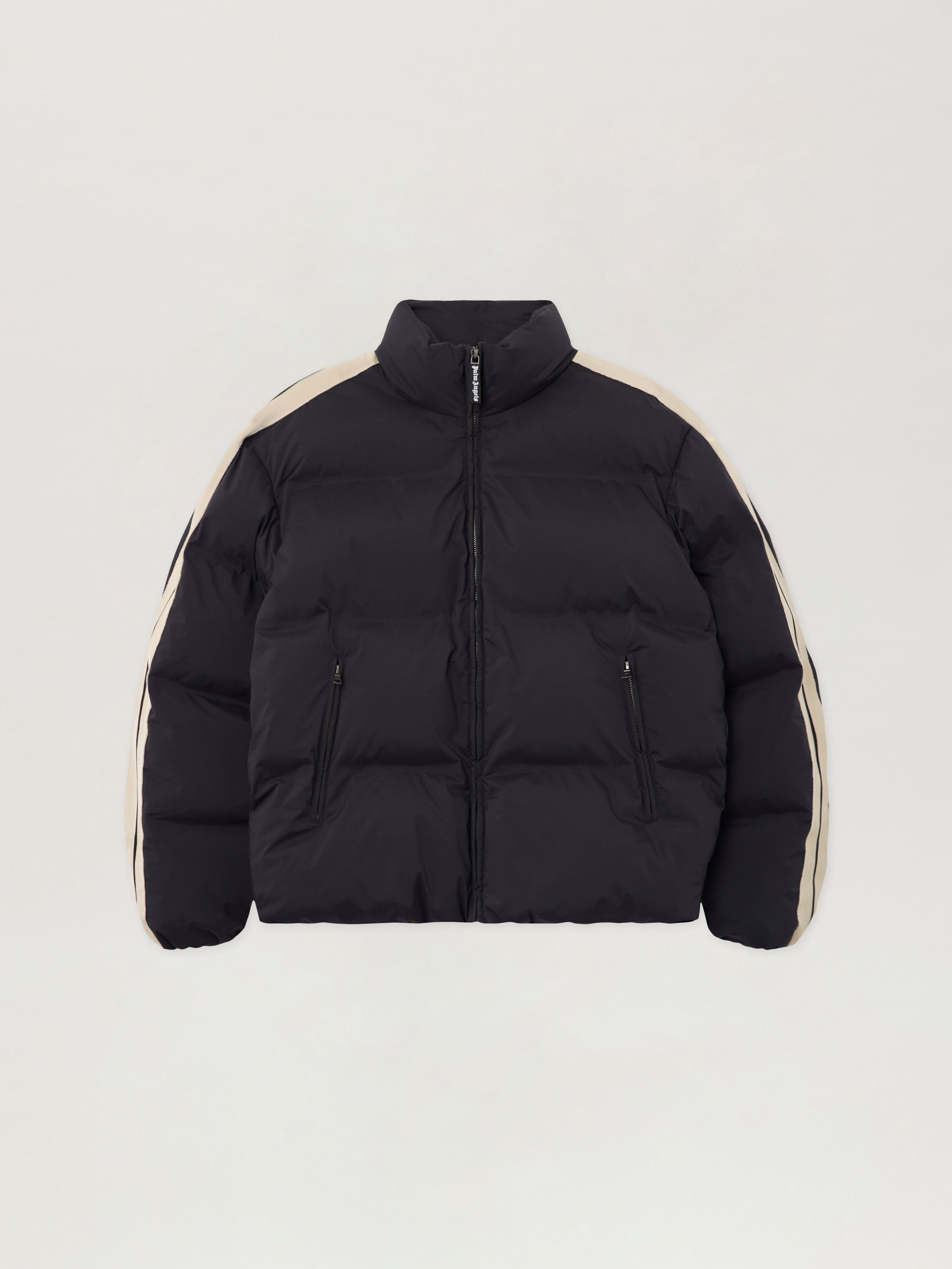 Classic Logo Track Down Jacket PALM ANGELS Classic Logo Track Down Jacket BLACK TOFU PMED057S26FAB002